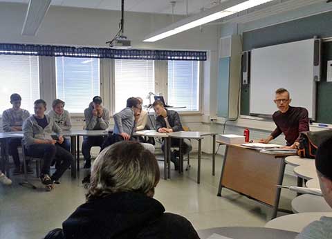 Course in Helsinki. Finlandi