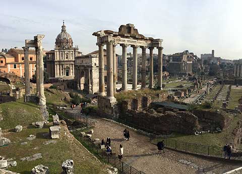 Course of Rome. Italy